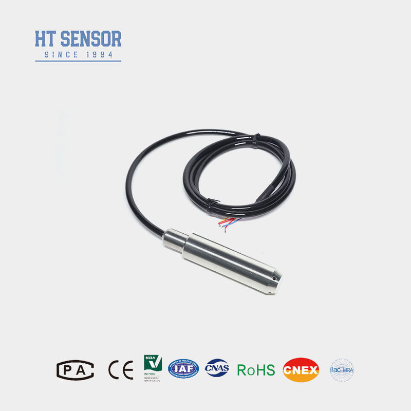 HT Series Water Level Transmitter with 4-20mA Output and Fully Welded Stainless Steel Housing and Thread