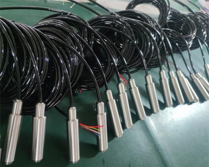 0.2-2.2VDC IP68 ناقل مستوى السائل السيليكون مع جهاز استشعار EX Proof 7