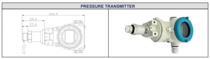 OEM Sanitary viscous liquid test pressure sensor with LCD display